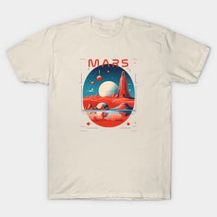 Retro Design Mars T-Shirt